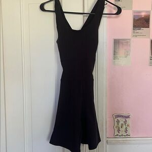 Black Sleeveless Romper by Laundry. NWT size small.